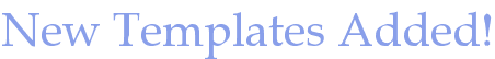 New Templates Added!